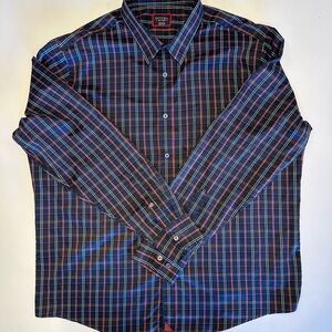 UNTUCKit Men's XX-Large Wrinkle Free Performance Button-Down